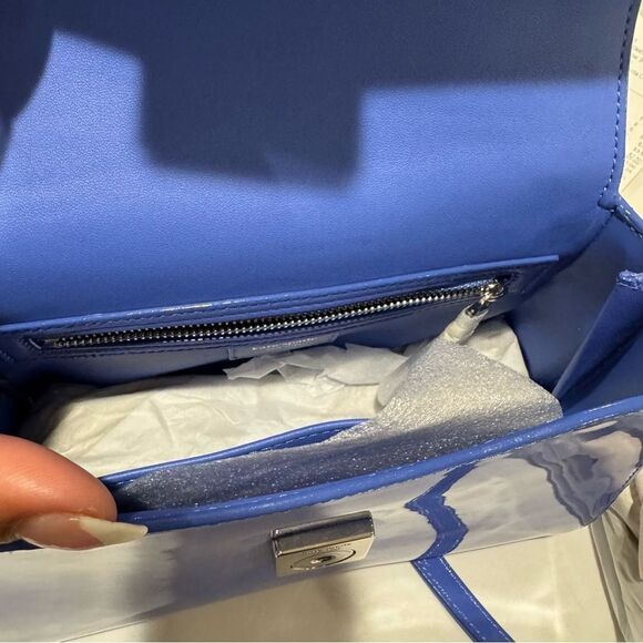 Kate Spade Katy Small Top-Handle Bag – Patent Leather, Fluorite - Picture 11 of 12